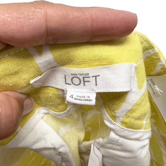 Loft‎ The Riviera Shorts Leaf Print - Picture 4 of 6